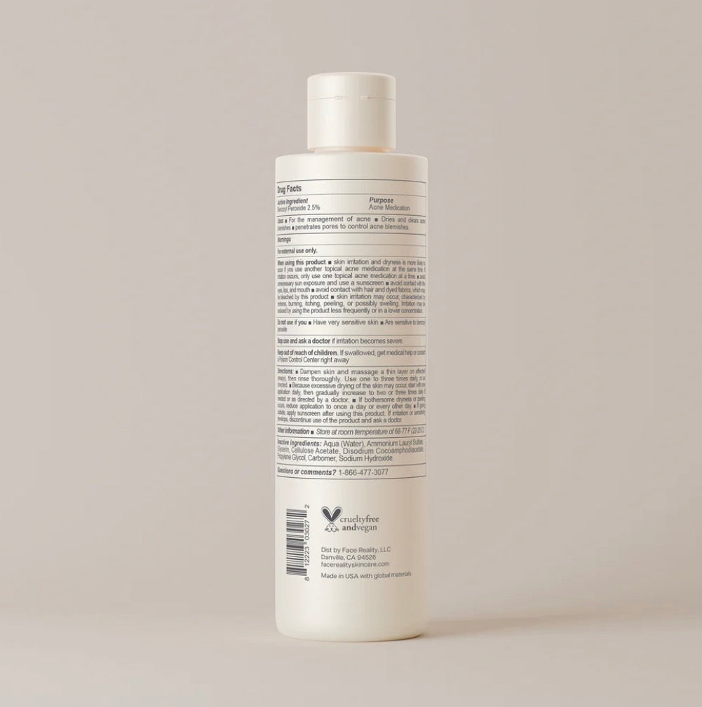 Acne Face and Body Scrub